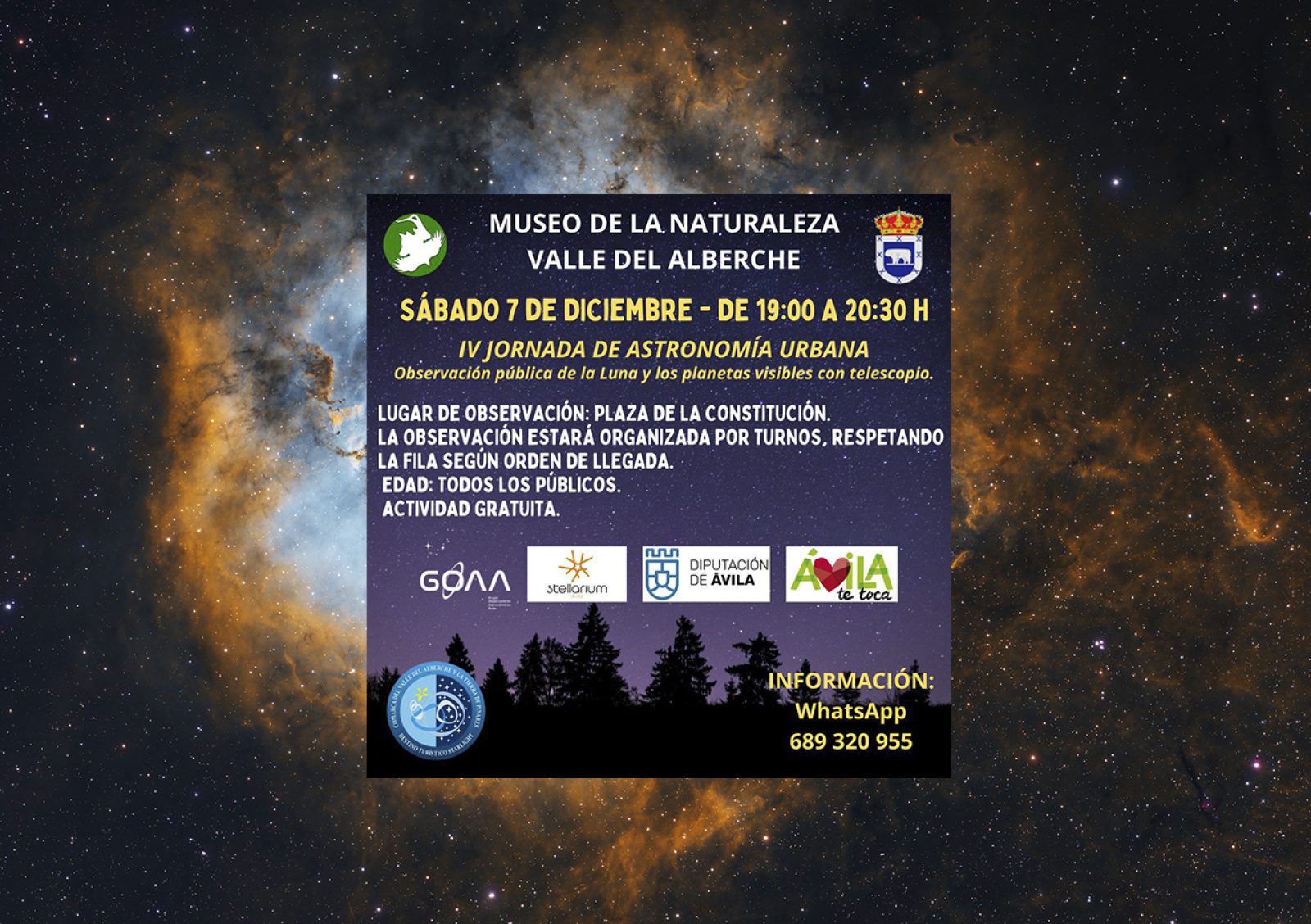 IV Jornada de Astronomía Urbana