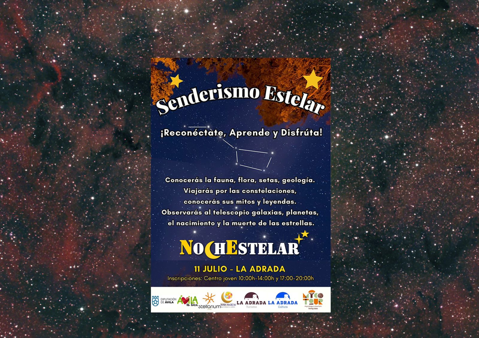 Senderismo estelar en La Adrada
