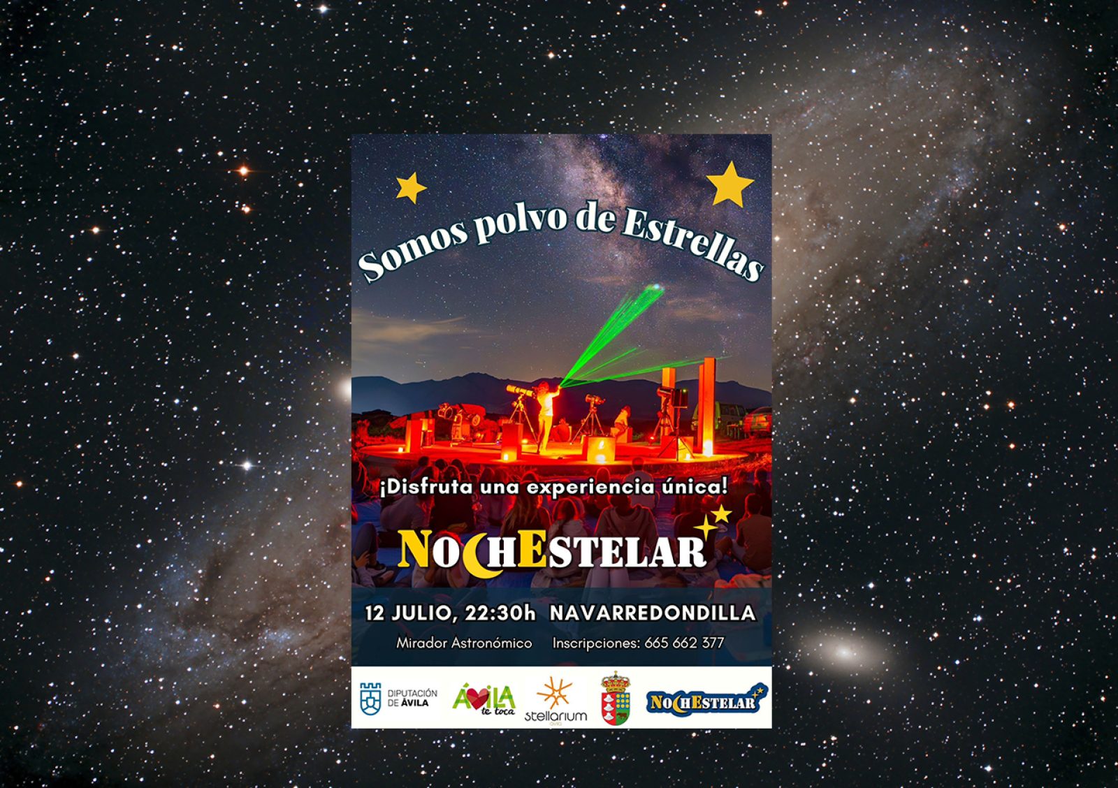 Somos polvo de estrellas en Navarredondilla