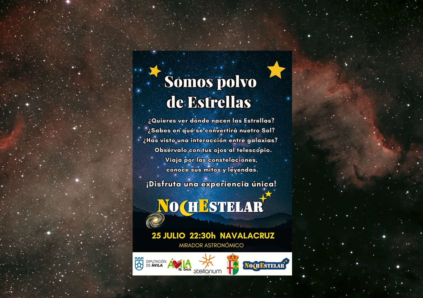 Somos polvo de estrellas en Navalacruz
