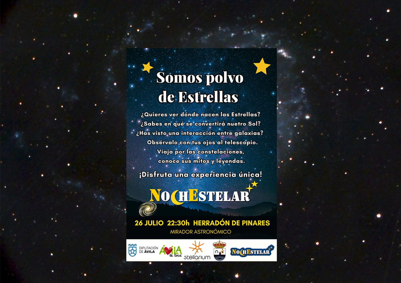 Somos polvo de estrellas en Herradón de Pinares