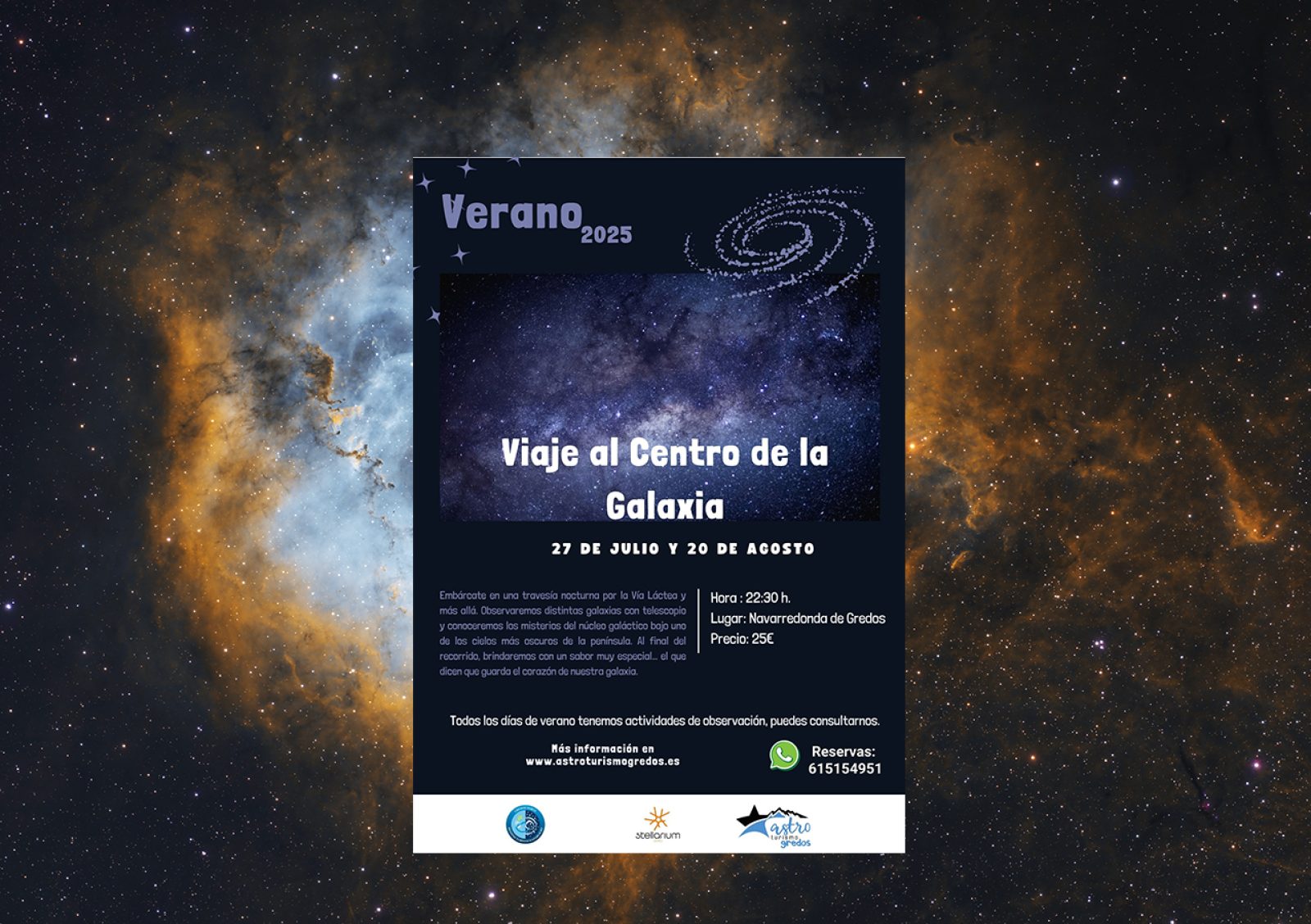 Viaje al centro de la Galaxia