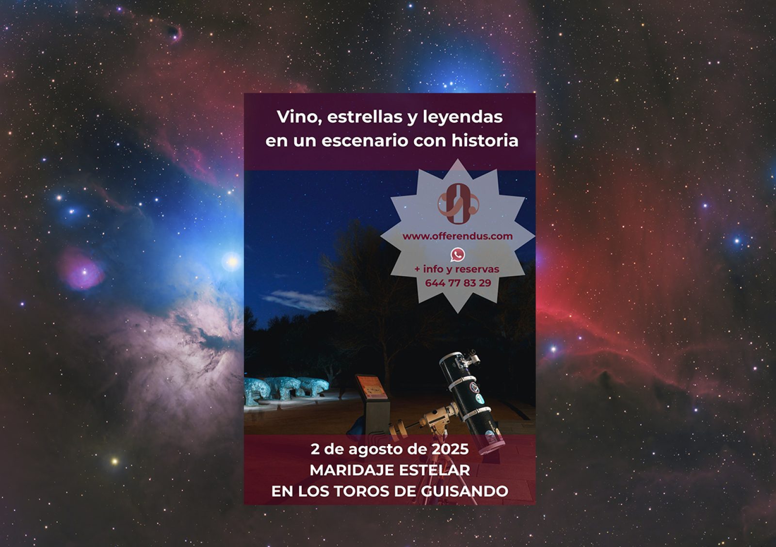 Maridaje estelar con Offerendus