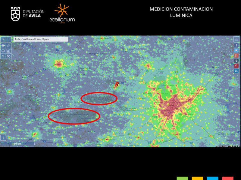 Análisis Contaminación Lumínica