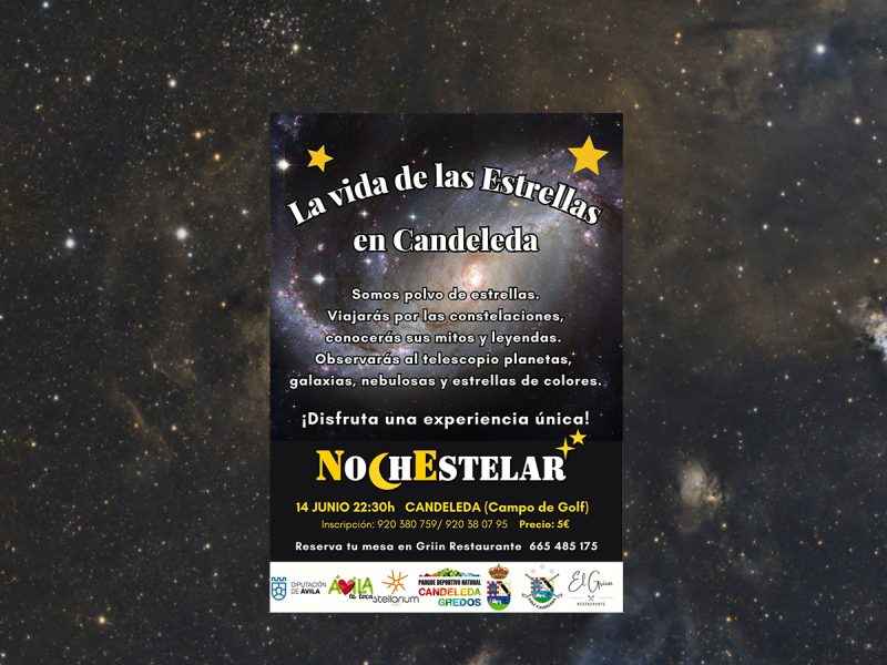 La vida de las estrellas en Candeleda
