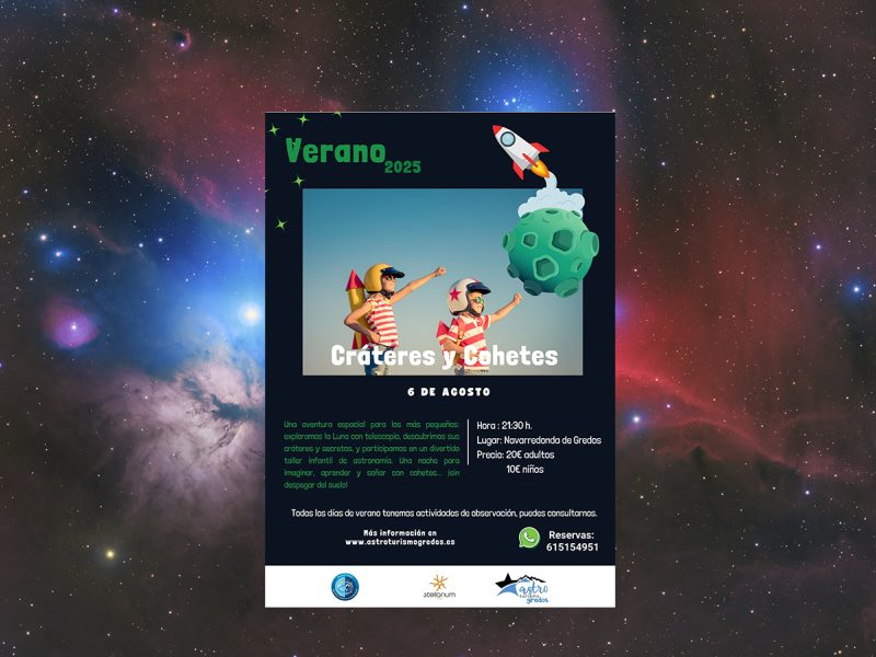 Cráteres y cohetes
