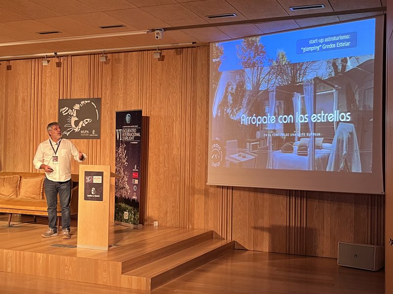 Stellarium Ávila en el VI Congreso Internacional Starlight Cuenca 2023
