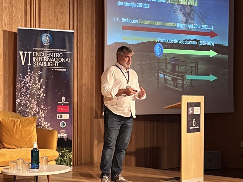 Stellarium Ávila en el VI Congreso Internacional Starlight Cuenca 2023