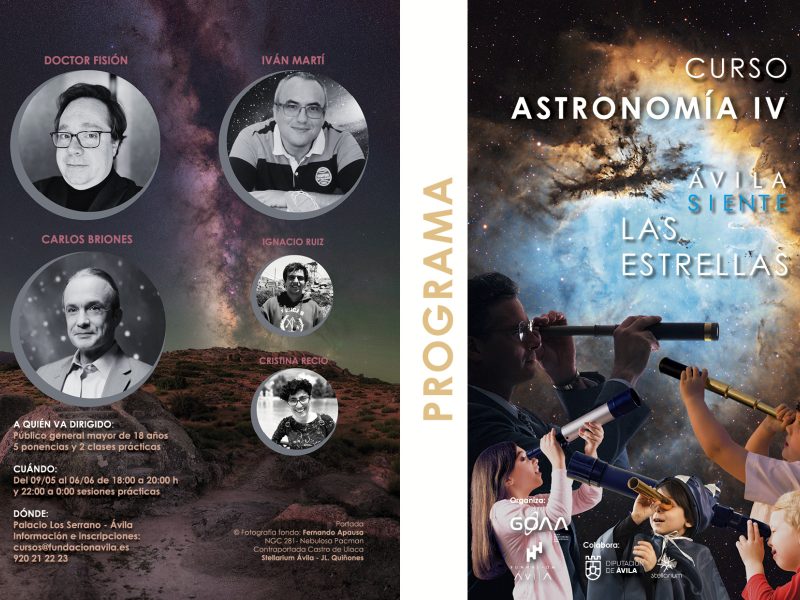 Abierta la matrícula del curso de Astronomía Ávila siente las estrellas